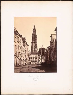 Kathedrale, Antwerpen: Ansicht der Türme der Westfassade