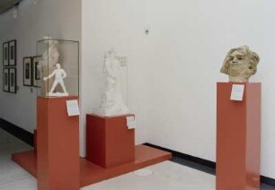 Honoré de Balzac (Kopf) : Raumaufnahme Ausstellungssaal. Ansicht mit Balzac-Kopf