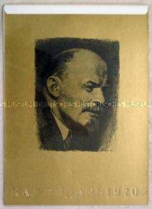 Lenin-Wandkalender auf das Jahr 1970, in Umschlag