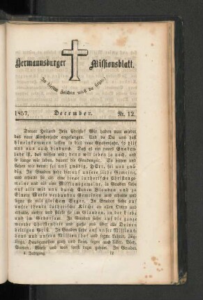 Nr. 12. December. 1857.
