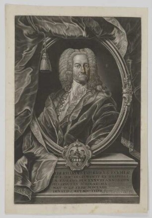 Bildnis des Eberhardus Fridericus Eckher