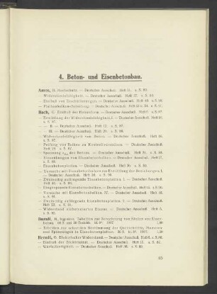 4. Beton- und Eisenbetonbau