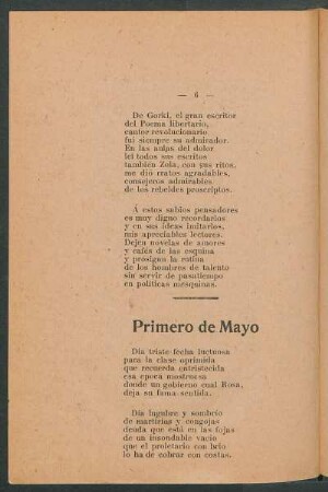 Primero de Mayo