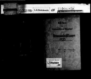 Kreisausschuß-Sitzungen