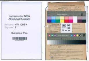 Entnazifizierung Paul Hueskens , geb. 21.07.1875 (Techn.Stadtinspektor)