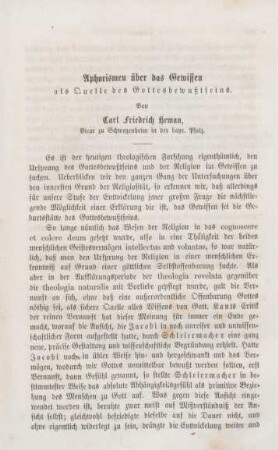 483-506 Aphorismen über das Gewissen als Quelle des Gottesbewußtseins