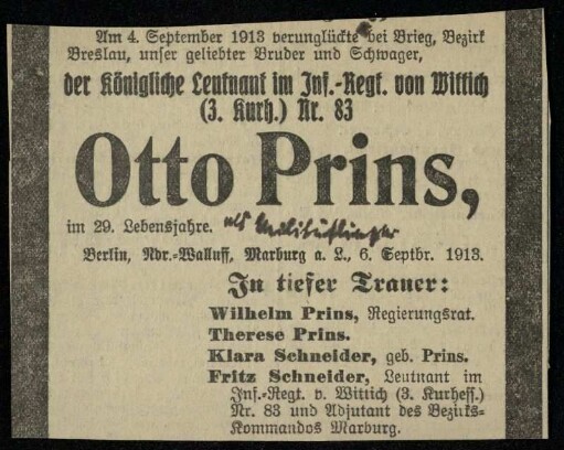 Prins, Otto