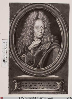 Bildnis Johann Georg Fichtner