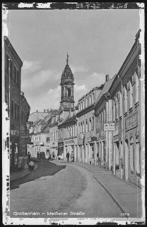 Großenhain. Meißner Straße