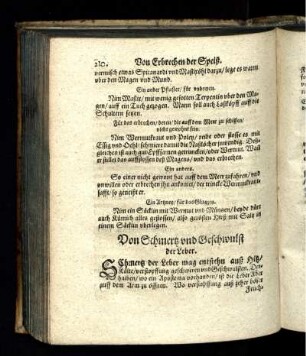 Von Schmertz und Geschwulst der Leber