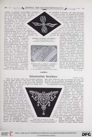 Galvanisches Versilbern