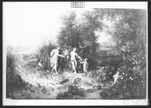 Bruegel, Jan  / Balen, Hendrik van: Wasser und Erde - Thetis und Ceres, GK I 7760.
