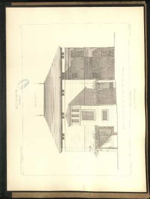 Wohnhaus, Reinsburgstrasse No. 56 Seiten-Ansicht