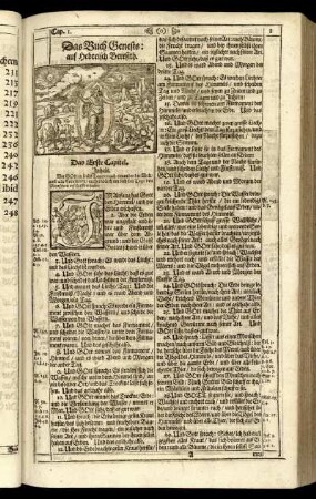 [Das erste Buch Mose, genannt Genesis.]