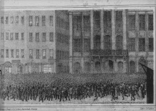 Dresden. Der Aufstand zu Dresden 15.3.1848 (Revolution 1848/1849)