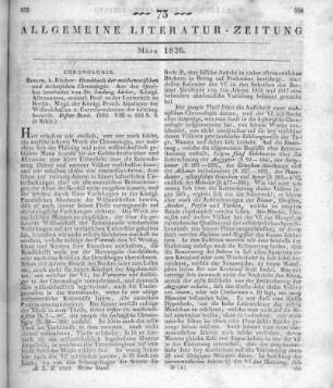 Ideler, L.: Handbuch der mathematischen und technischen Chronologie. Bd. 1. Berlin: Rücker 1825