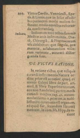 De Victus Ratione.