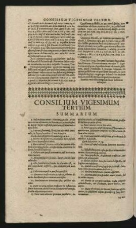 Consilium Vigesimum Tertium