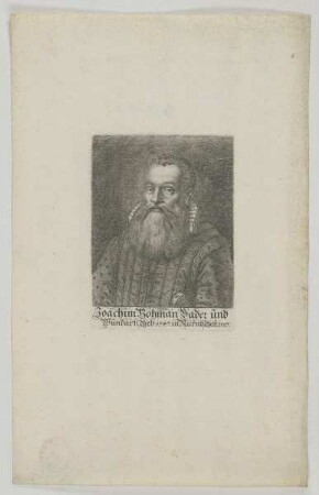 Bildnis des Joachim Hohmann