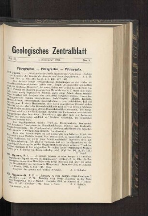 1. November 1914. No. 9.