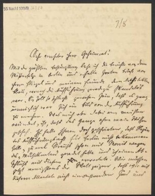 Brief an Ludwig Strecker  : 11.08.1911
