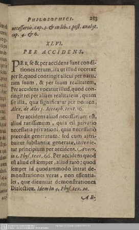 XLVI. Per Accidens