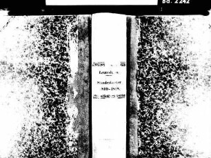 Leutesheim, Kehl OG; Evangelische Gemeinde: Standesbuch 1810-1828