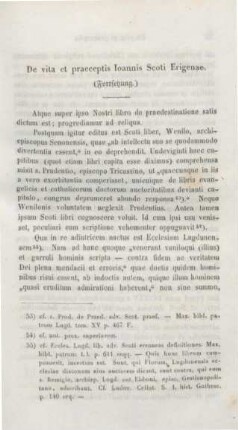 25-55 De vita et praeceptis Ioannis Scoti Erigenae (Fortsetzung)