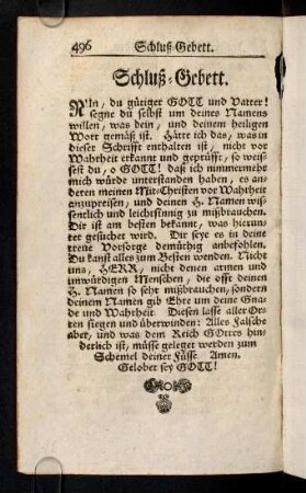 496, Schluss-Gebett
