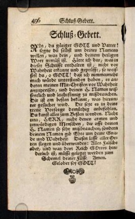 496, Schluss-Gebett