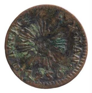 Münze, Soldo, 1750