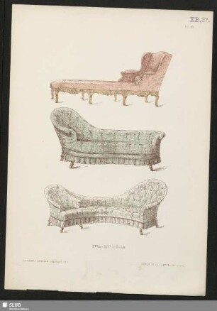 Chaise longue oder Ruhebett