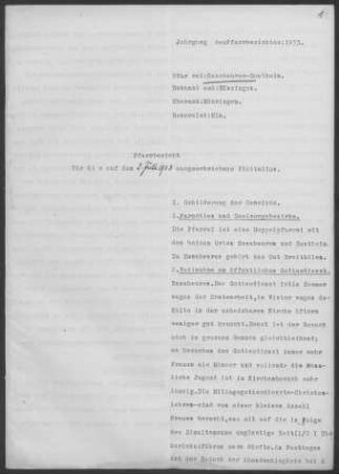 Ennabeuren-Sontheim: Pfarrbericht 1929