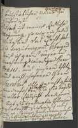Brief von Johann Heinrich Lang
