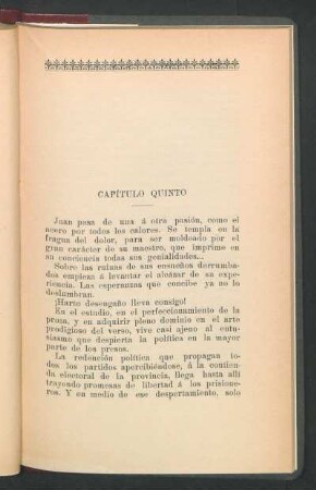 Capítulo quinto