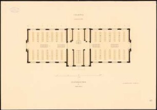 Stadtbibliothek, Bremen: Grundriss 2., 3., 4.OG 1:100