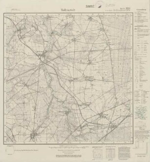 2624 (alte Nr.: 1211) Hollenstedt, Meßtischblatt (4cm - Karte)