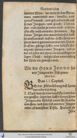 Das LI.-LX. Capitel