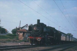 Gäubahn Nufringen Lok 038 772 P BB-HOR Stw Nufringen 2 B3yg-Wagen