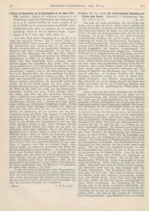368-370 [Rezension] Ficker, Gerh., Studien zur Hippolytfrage
