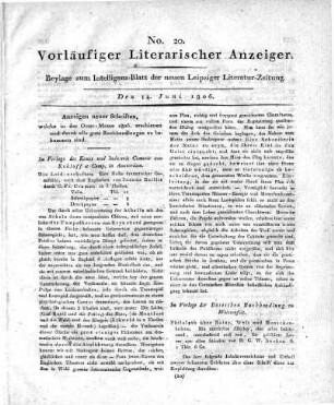 1806-06-14 : 20. Stück