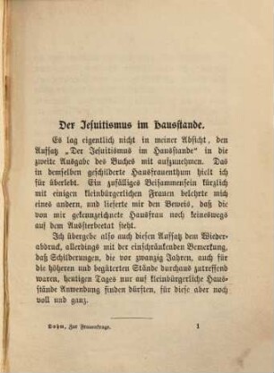 Der Frauen Natur und Recht