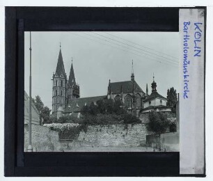 Kolin, St. Bartholomäus : Außenansicht von SO