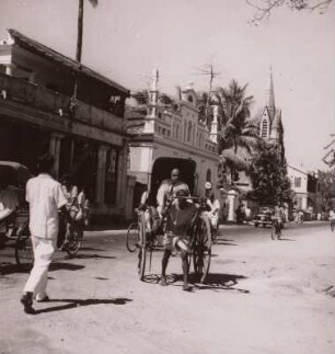 Indien, Madras, Rikscha