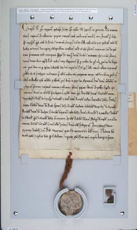 Worms: Cunradus Mog. Epi. ad jucitat jus patronatus Eccl. St. Ruperti in Worm. Custodi Eccl. St. Pauli ibid.