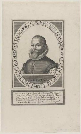 Bildnis des Ioan ab Oldenbarnevelt