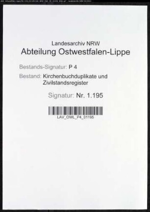 Kirchenbuchduplikat der katholischen Gemeinde Kirchhundem (GHT 1865-1874). (Gemeinde: Kirchhundem, katholische Gemeinde)