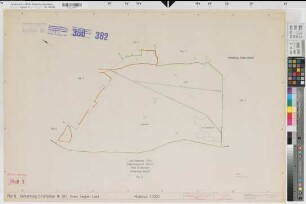 Struthütten (Neunkirchen), Zusammenlegung Struthütten, Bl. 3 Zuteilungskarte Struthütten Flur 8