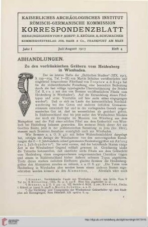 Heft 4 (Juli/August 1917)