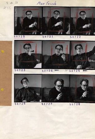 Portraitserie Max Frisch